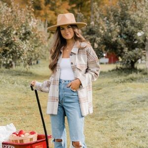 Pink lily x Caitlin Covington Shacket